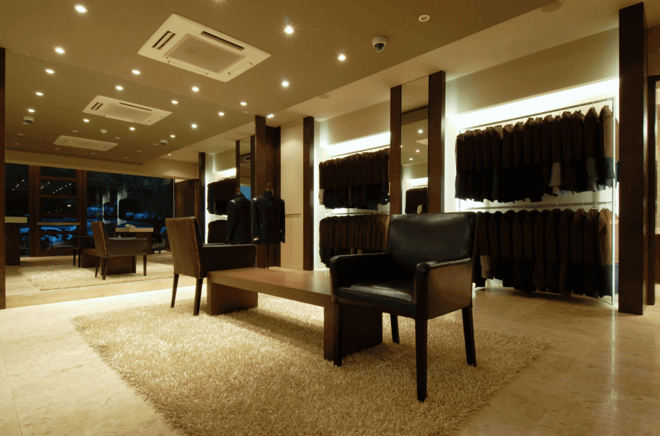 Commercial painting and specialist finishing project