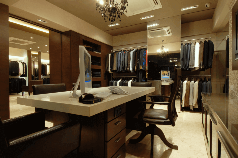 Professional commercial interior painting project in Mumbai