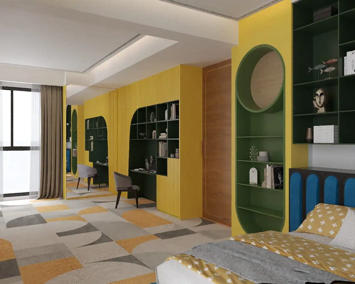 Residential home painting and interior finishing in Mumbai