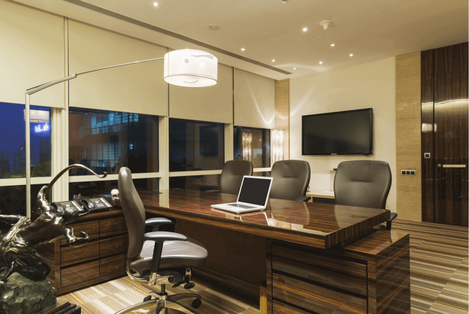 Professional office painting services and wall finishing